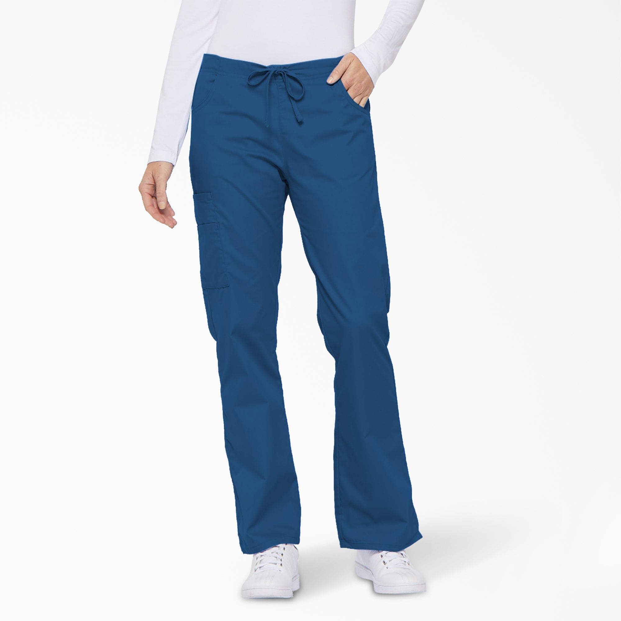 Dickies Women's EDS Signature Drawstring Cargo Scrub Pants