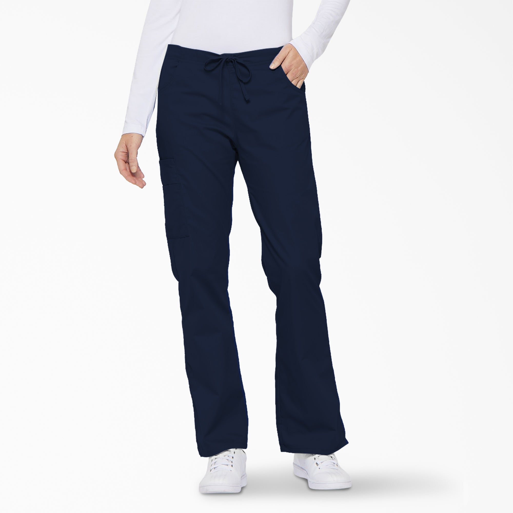 Dickies Women's EDS Signature Drawstring Cargo Scrub Pants