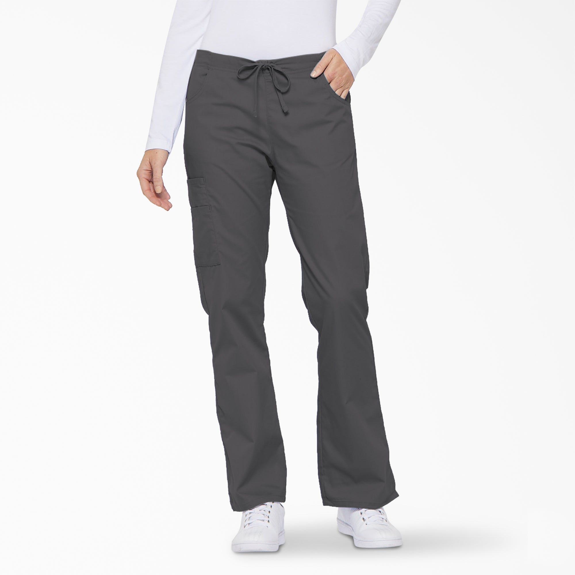 Dickies Women's EDS Signature Drawstring Cargo Scrub Pants
