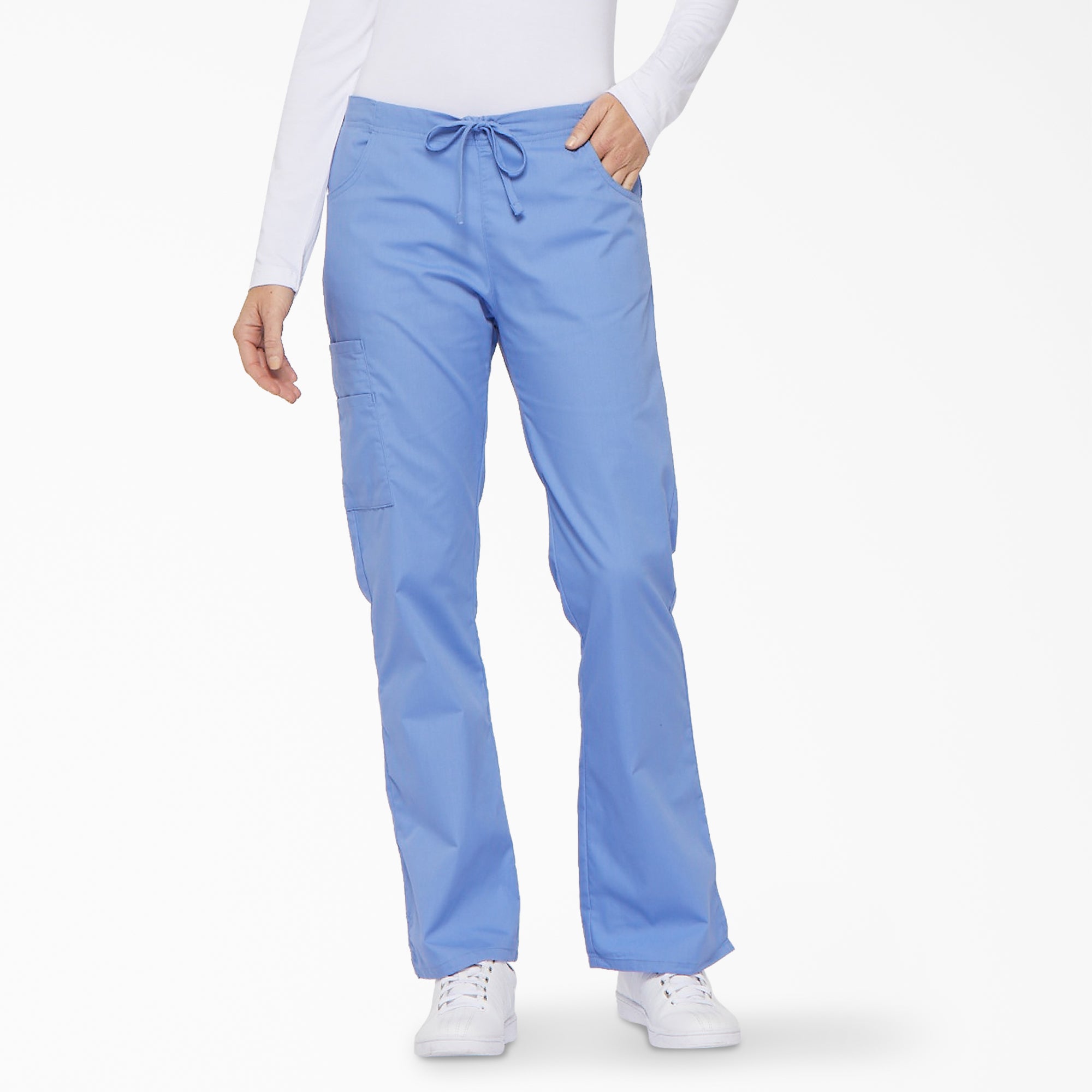 Dickies Women's EDS Signature Drawstring Cargo Scrub Pants