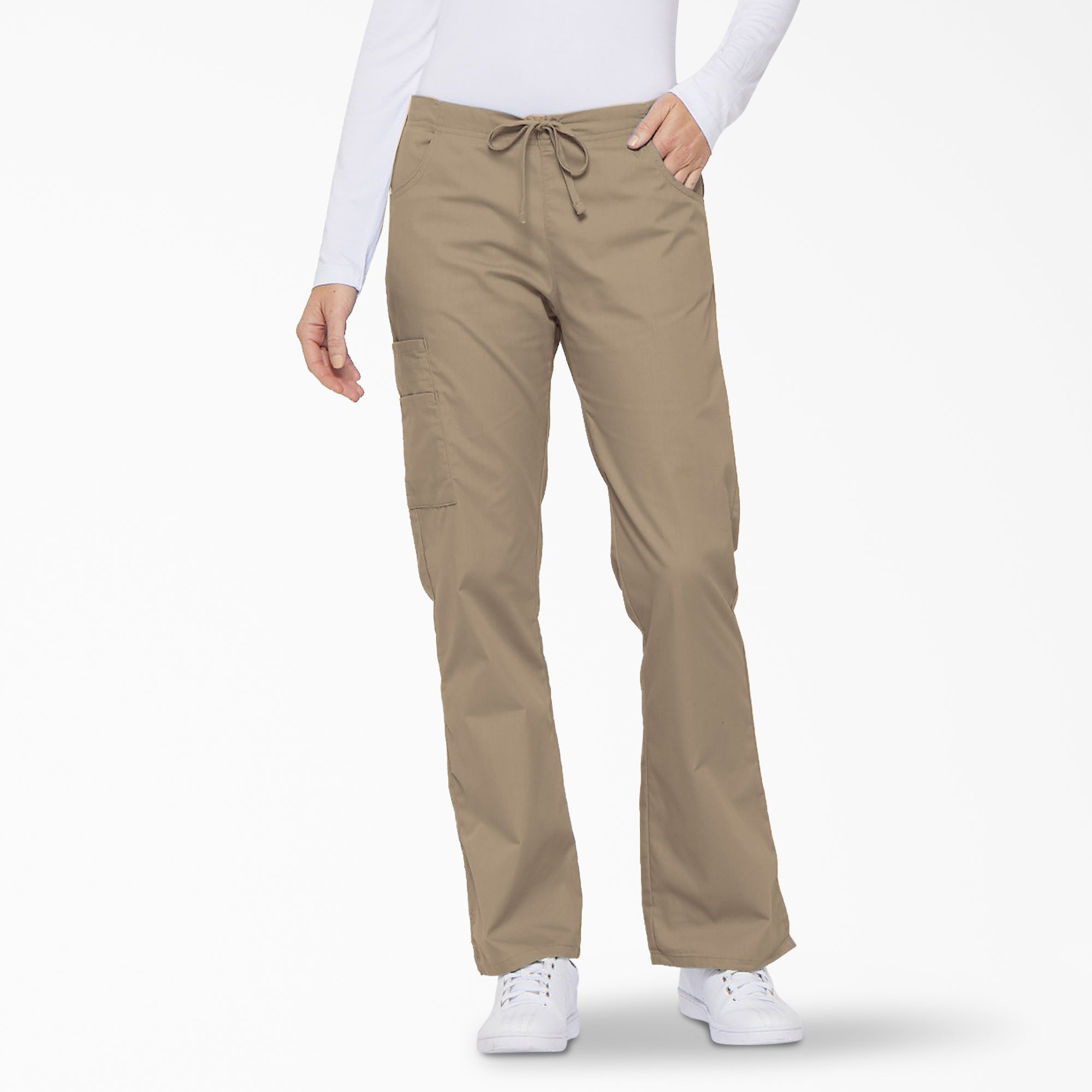 Dickies Women's EDS Signature Drawstring Cargo Scrub Pants