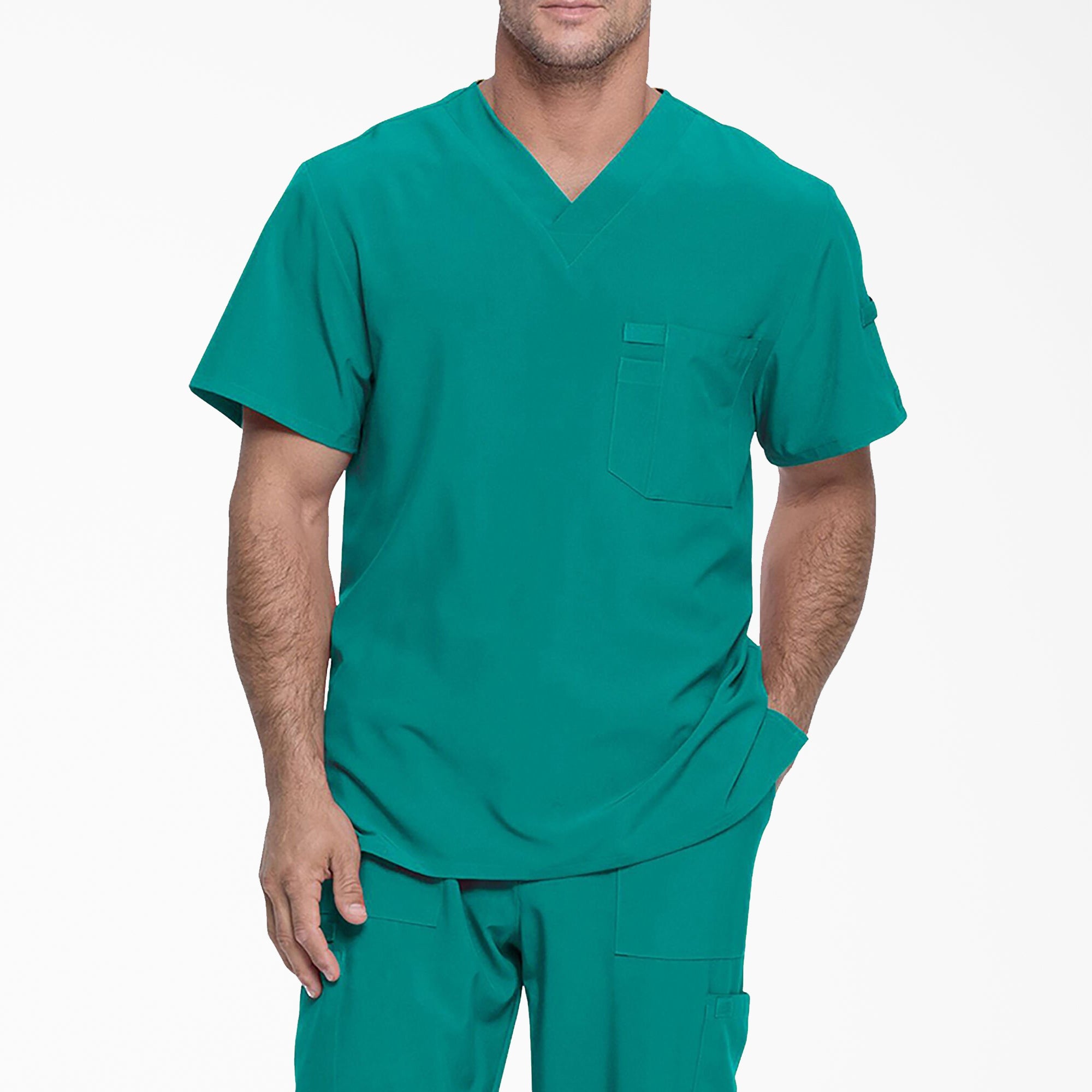 Dickies Men's EDS Essentials Tuckable V-Neck Scrub Top
