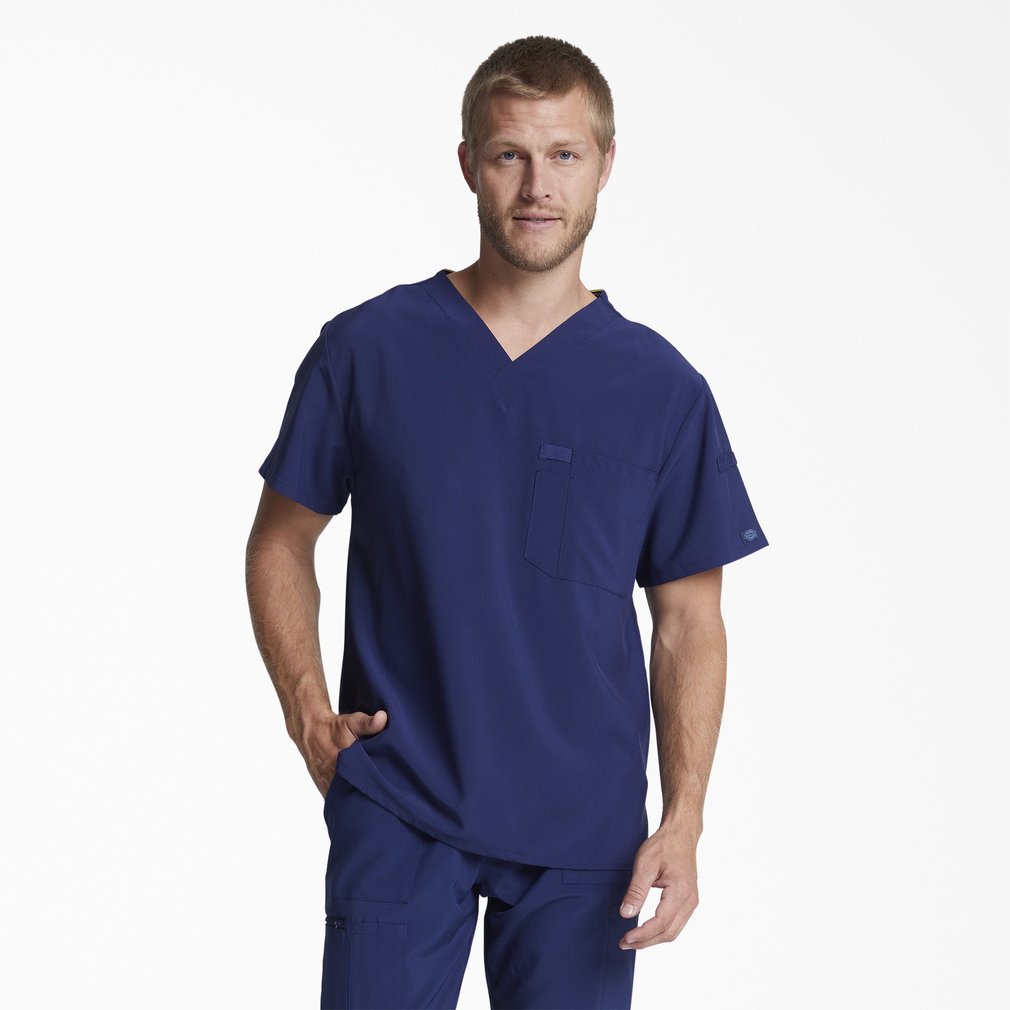 Dickies Men's EDS Essentials Tuckable V-Neck Scrub Top
