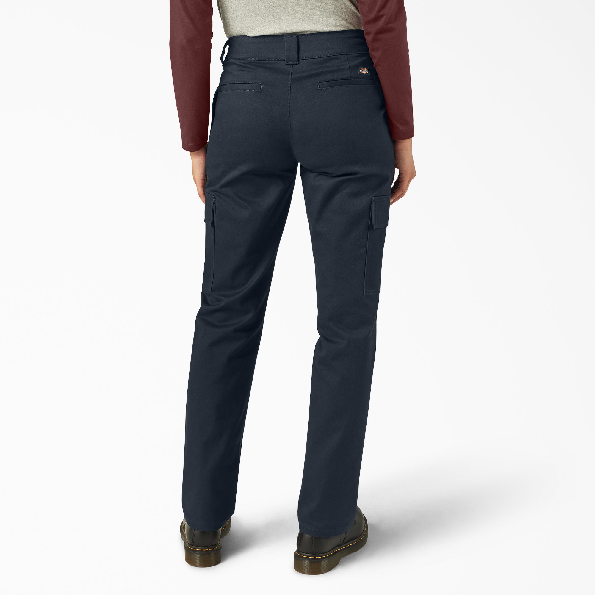 Dickies Women's Super Flex Straight Leg Cargo Pants