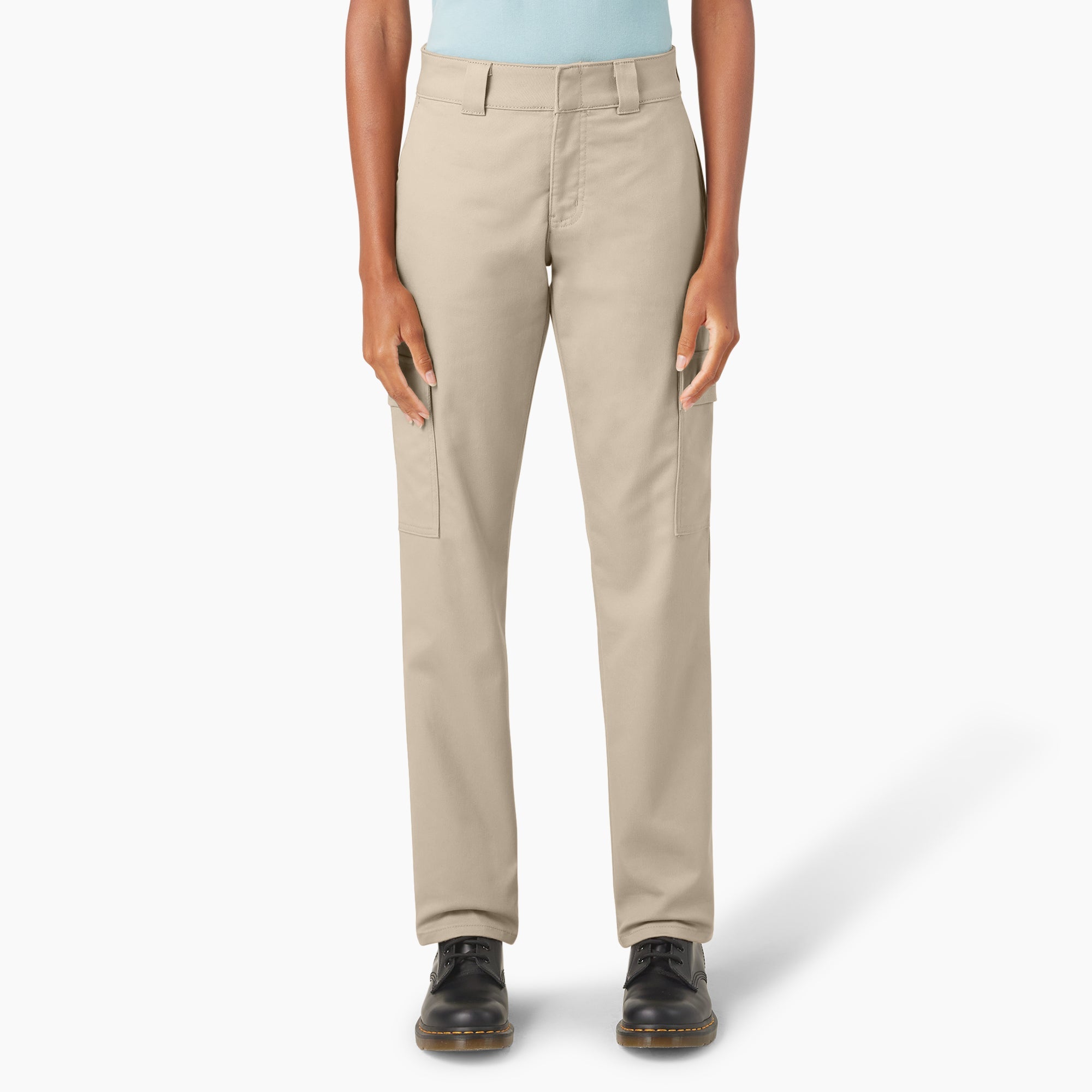 Dickies Women's Super Flex Straight Leg Cargo Pants