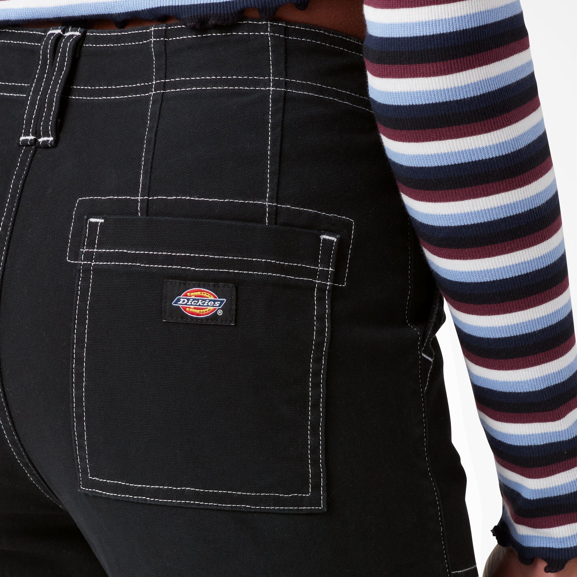 Dickies Women's Skinny Fit Cuffed Cargo Pants