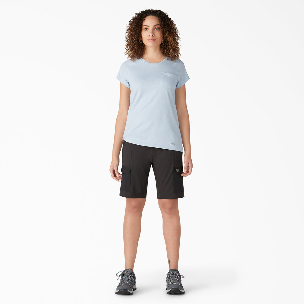 Dickies Women's Cooling Slim Fit Cargo Shorts, 10"