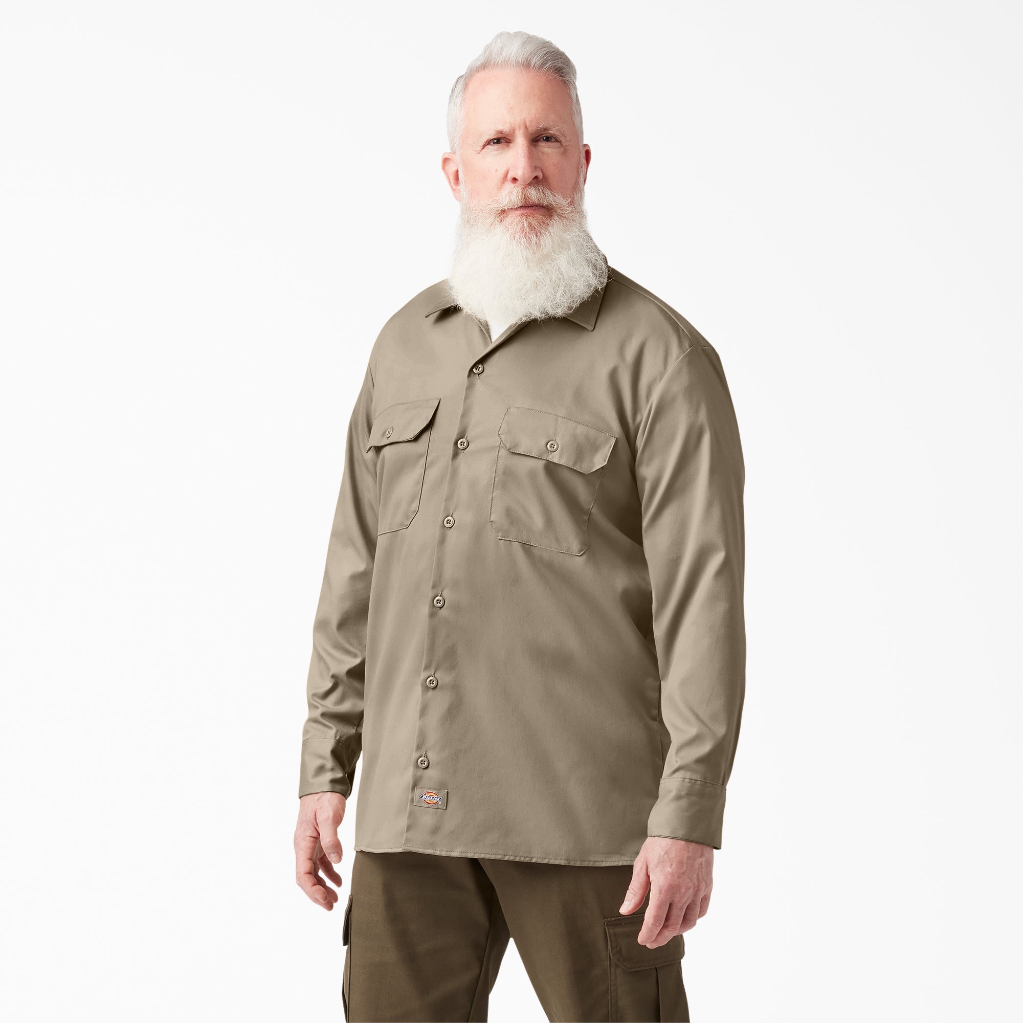 Dickies FLEX Relaxed Fit Long Sleeve Work Shirt