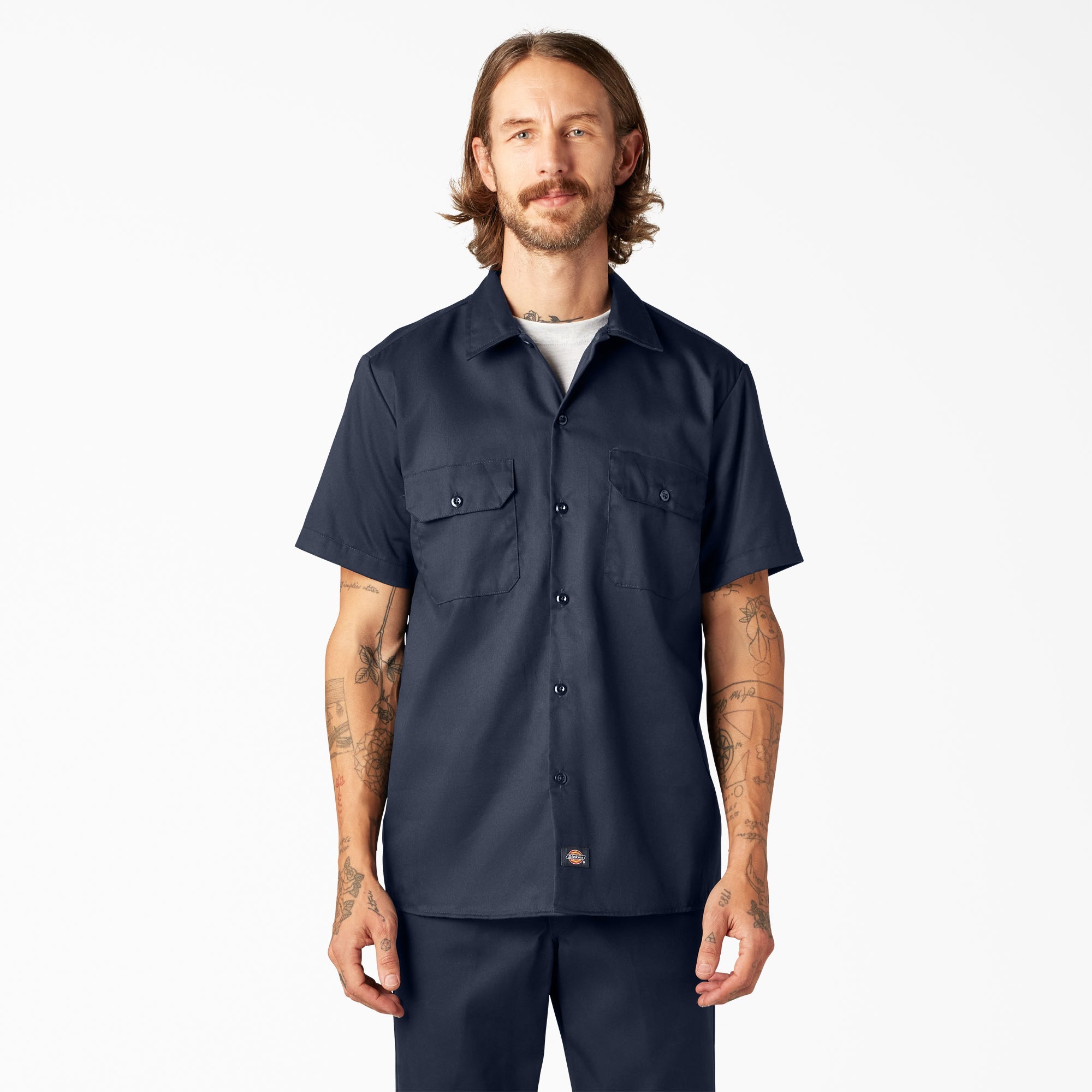 Dickies FLEX Slim Fit Short Sleeve Work Shirt