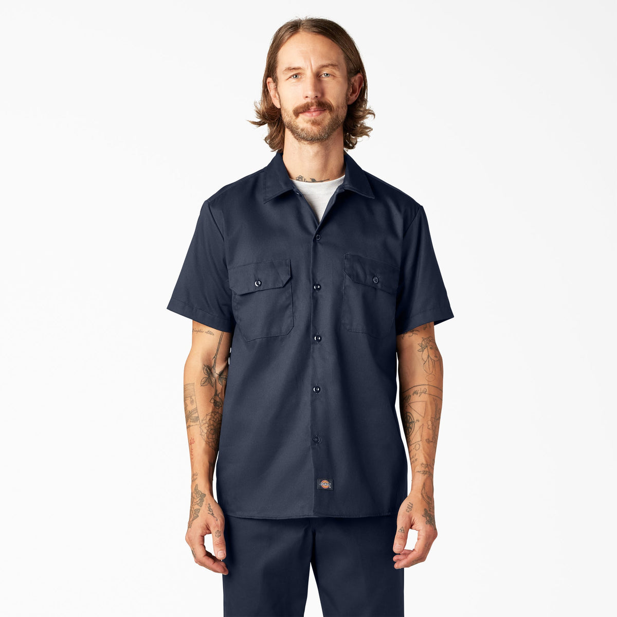 Dickies FLEX Slim Fit Short Sleeve Work Shirt