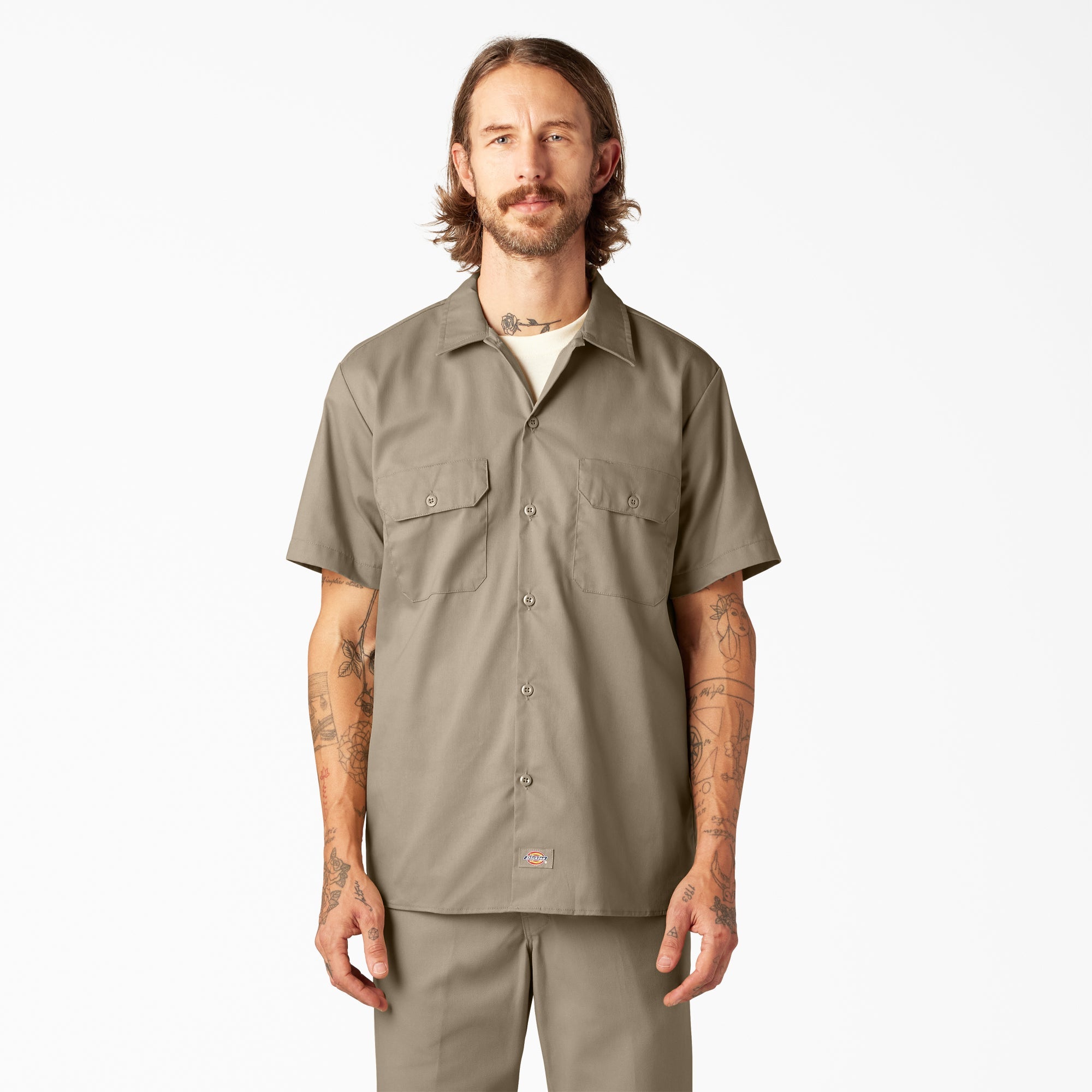 Dickies FLEX Slim Fit Short Sleeve Work Shirt