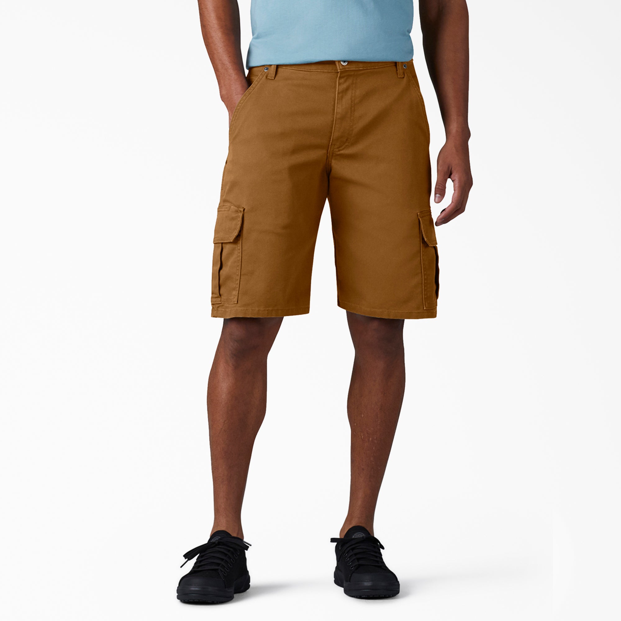 Dickies FLEX Relaxed Fit Duck Cargo Shorts, 11"