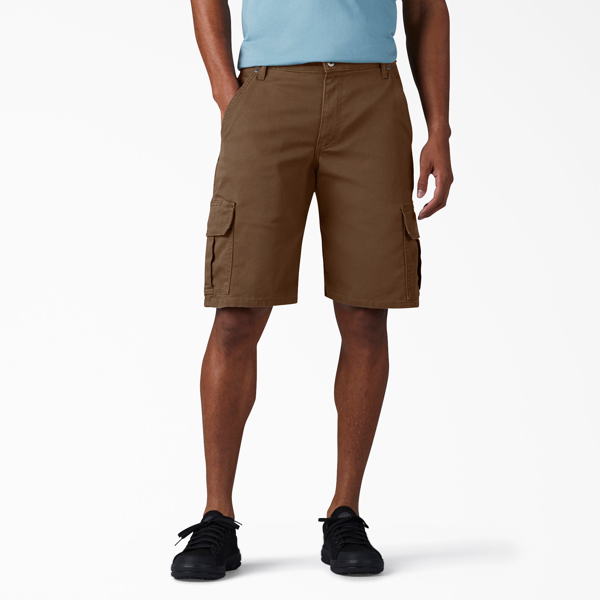 Dickies FLEX Relaxed Fit Duck Cargo Shorts, 11"