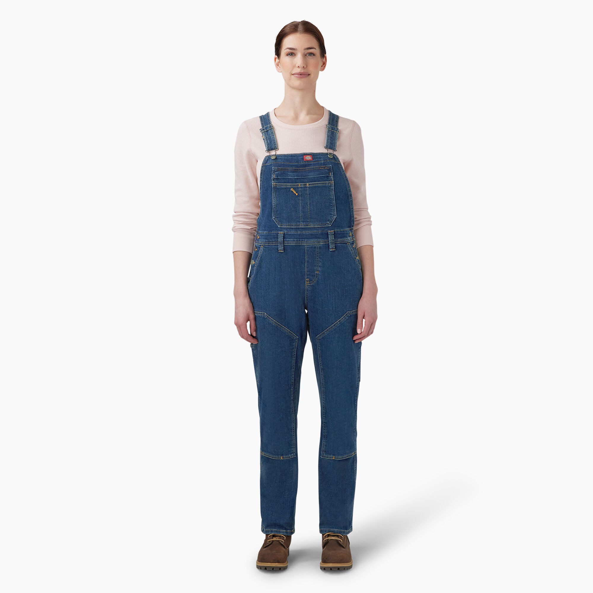Dickies Women's Double Front Bib Overalls