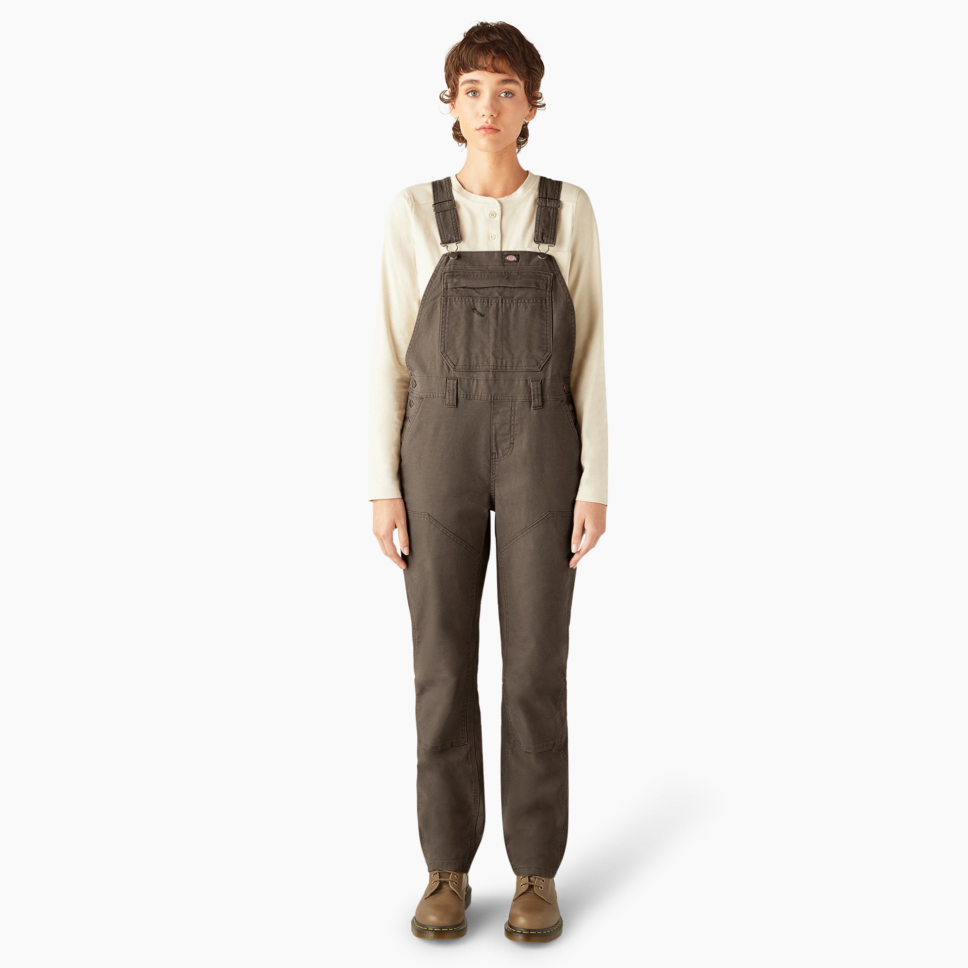 Dickies Women's Double Front Bib Overalls