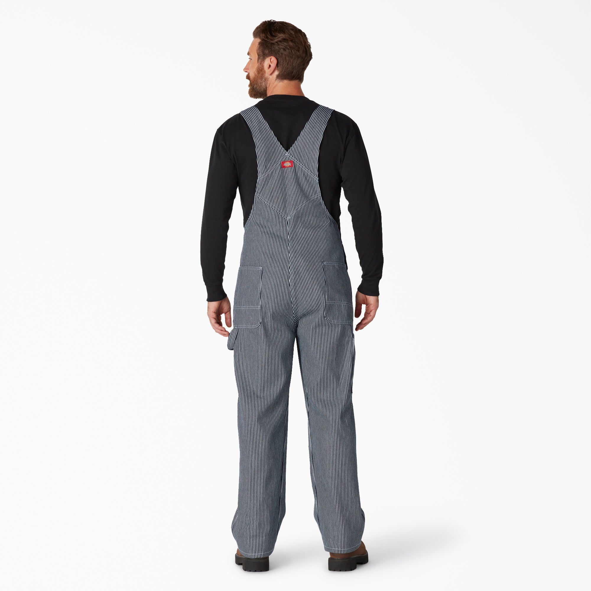 Dickies Hickory Stripe Bib Overalls