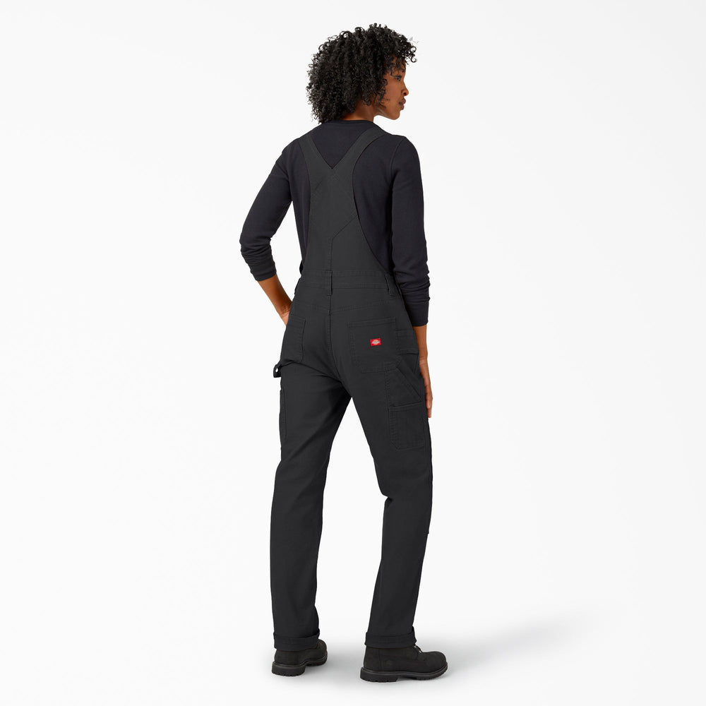 Dickies Women's Straight Fit Duck Double Front Bib Overalls