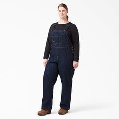 Dickies Women's Plus Relaxed Fit Bib Overalls
