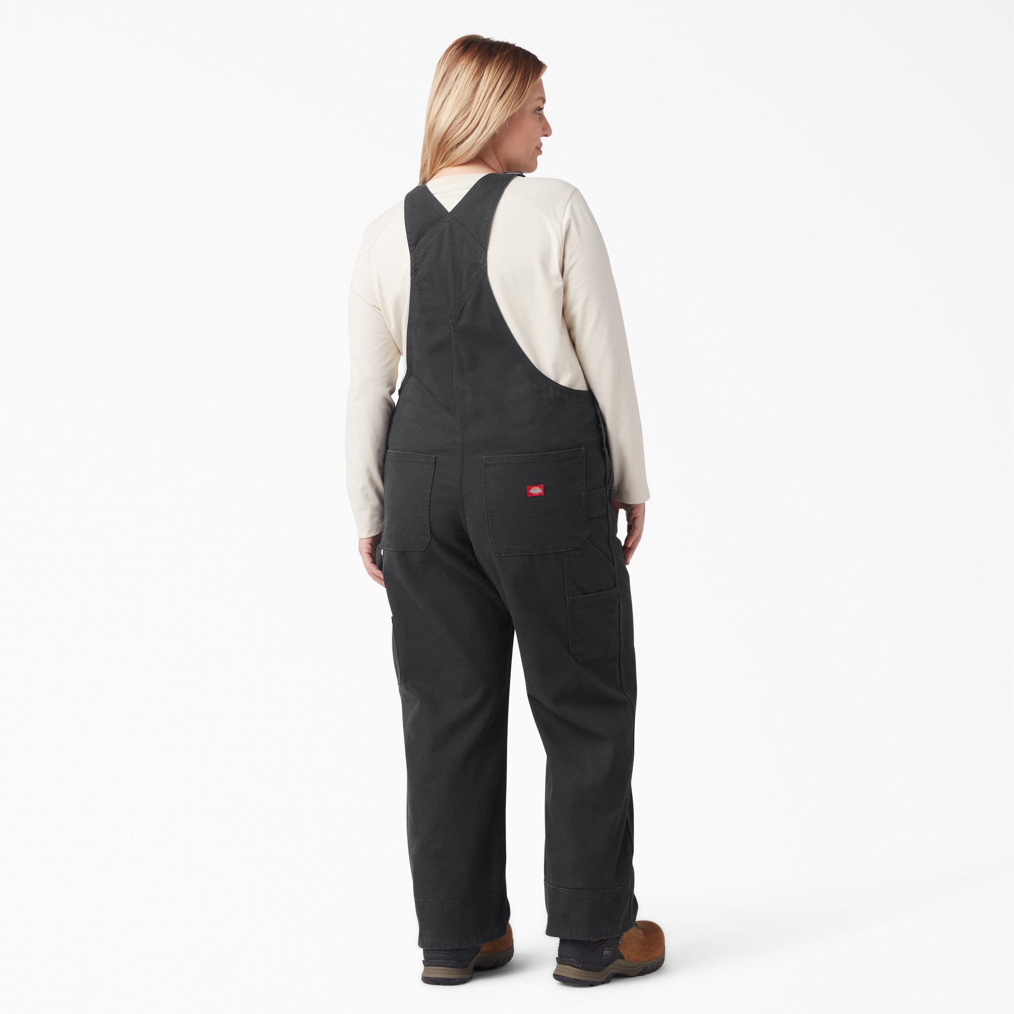 Dickies Women's Plus Relaxed Fit Bib Overalls