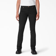 Dickies Women's Perfect Shape Straight Fit Jeans