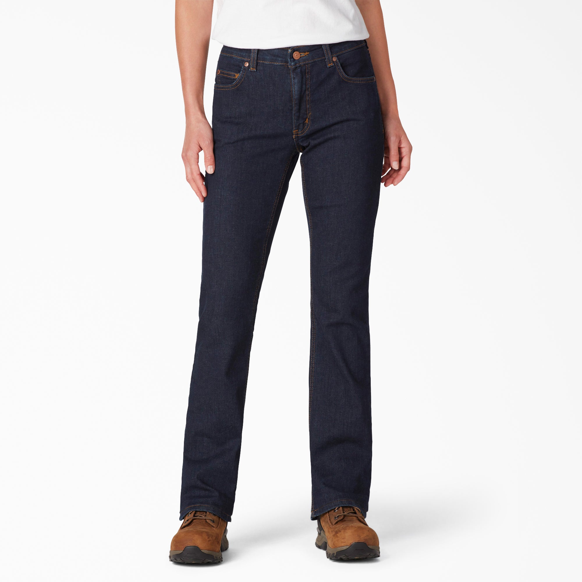Dickies Women's Perfect Shape Bootcut Jeans