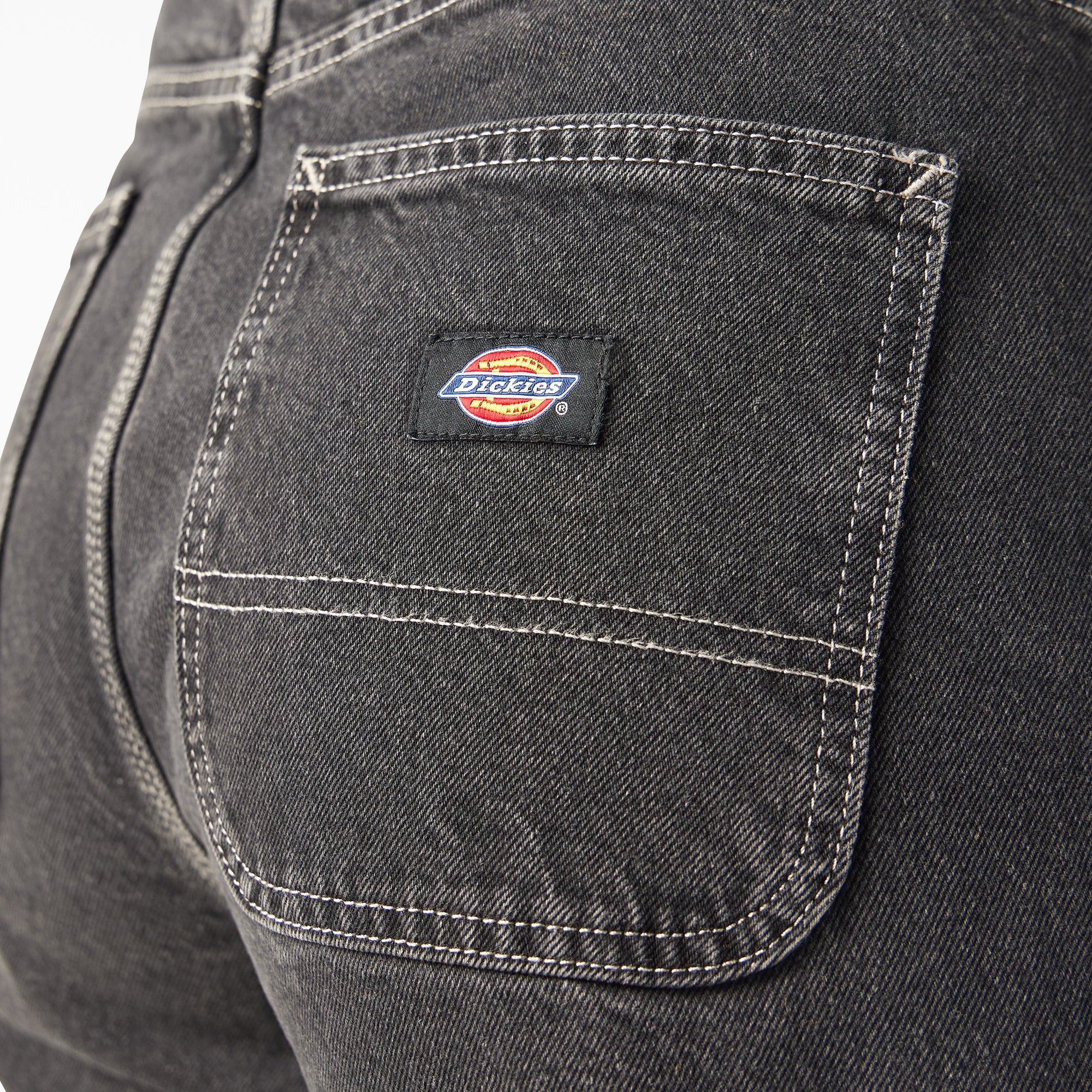 Dickies Women's Madison Loose Fit Double Knee Jeans
