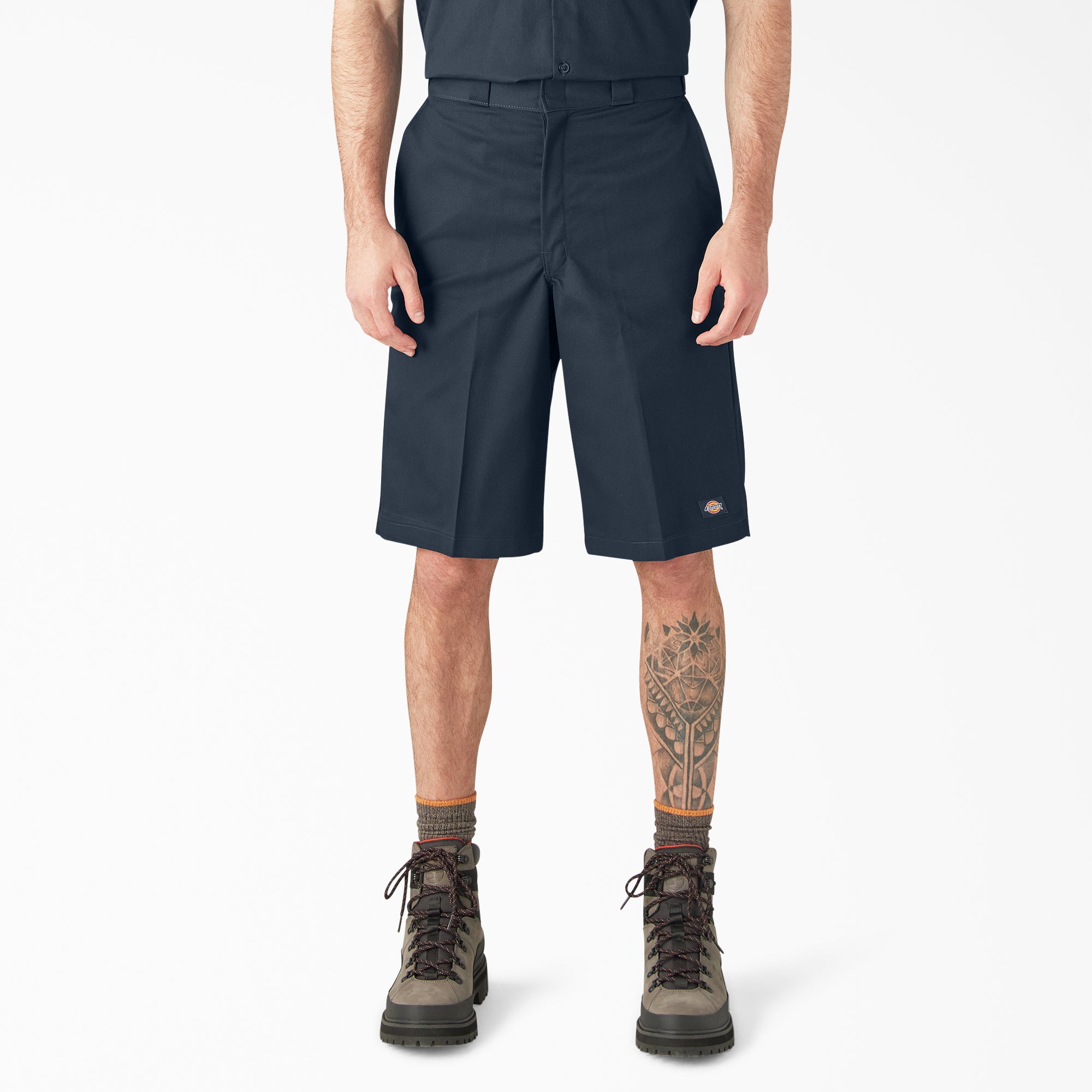 Dickies Loose Fit Flat Front Work Shorts, 13"