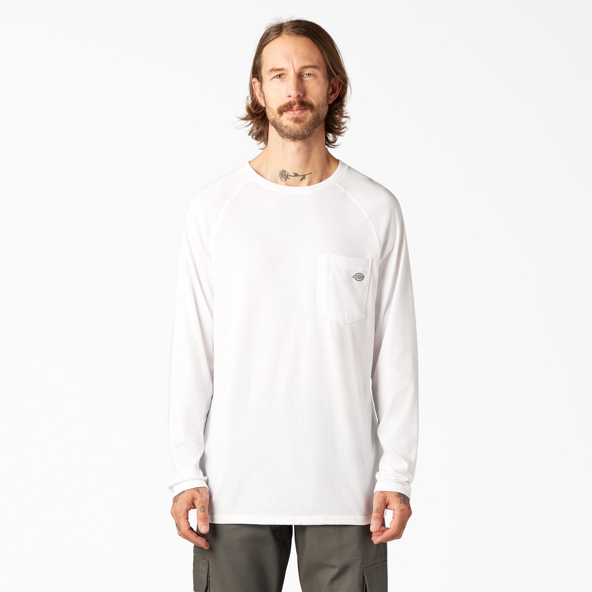 Dickies Cooling Long Sleeve Pocket T-Shirt