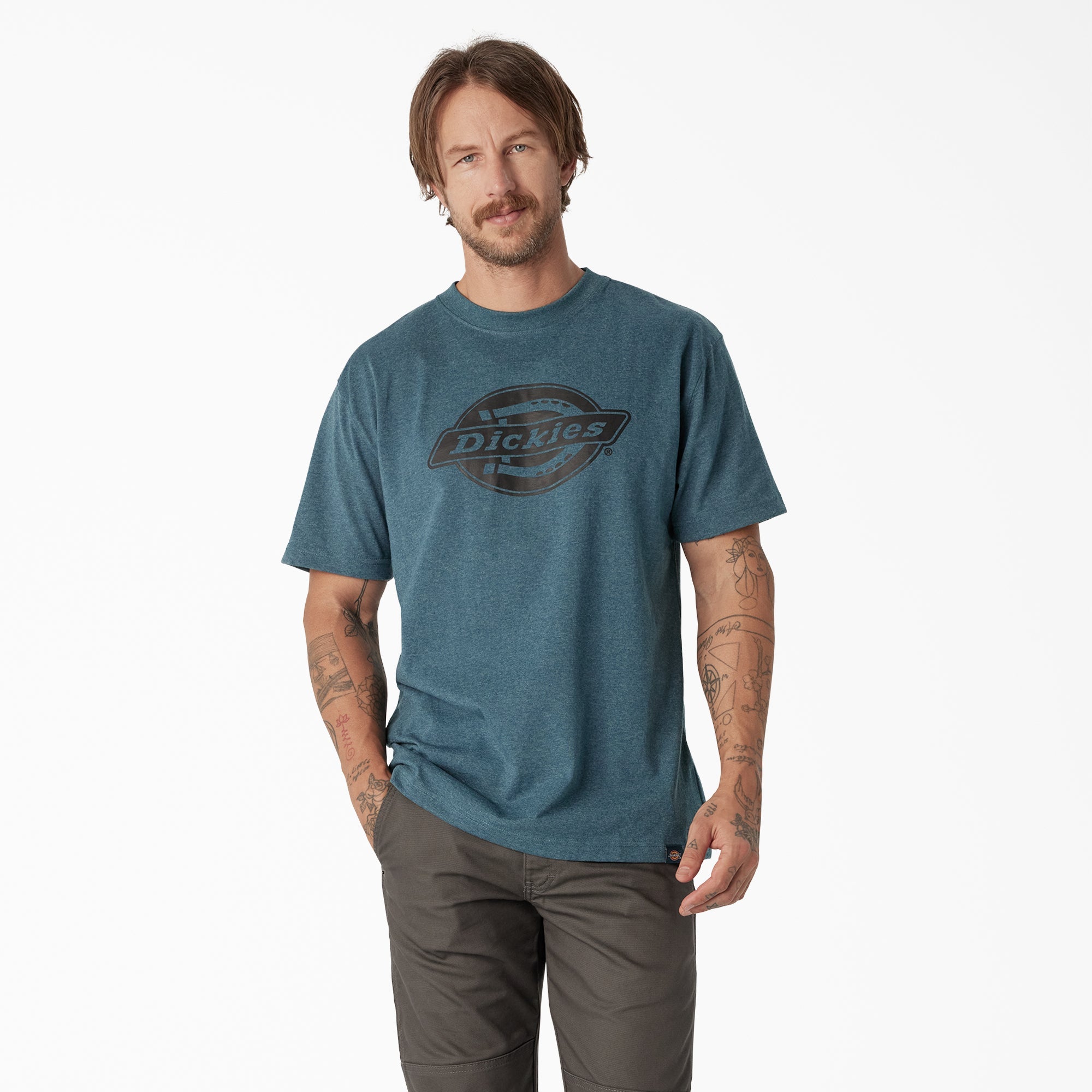 Dickies Short Sleeve Heavyweight Logo T-Shirt