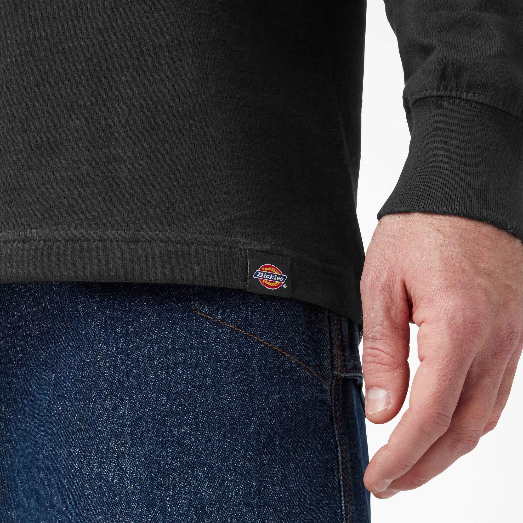 Dickies Tri-Color Logo Graphic Long Sleeve T-Shirt