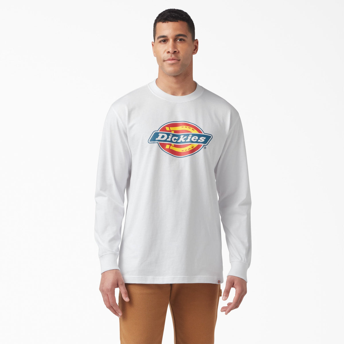 Dickies Tri-Color Logo Graphic Long Sleeve T-Shirt