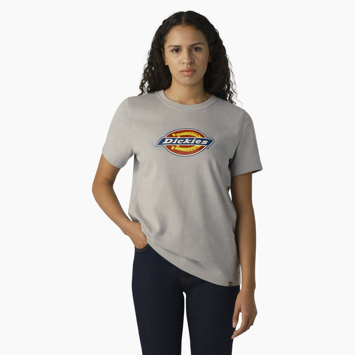 Dickies Women's Heavyweight Logo T-Shirt