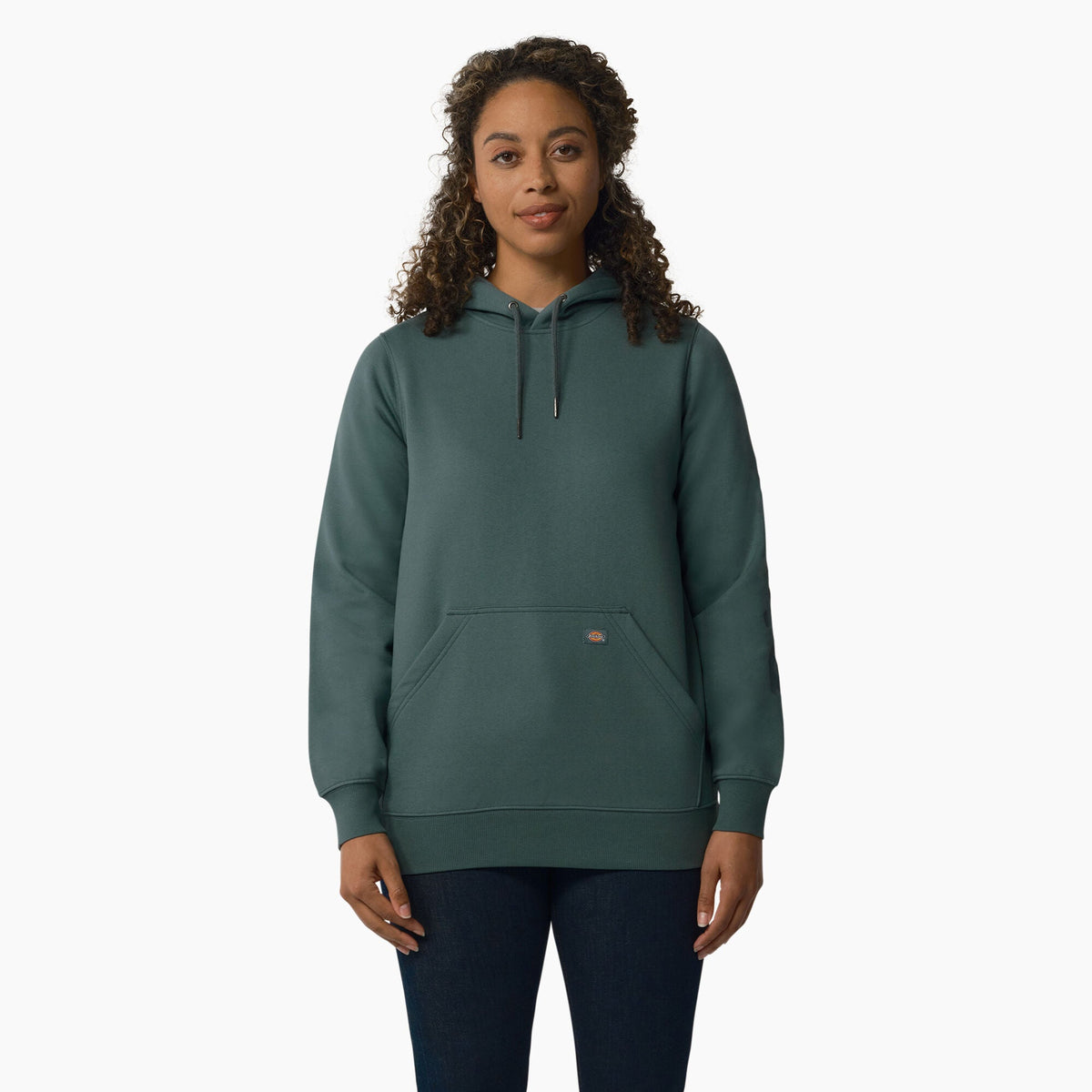 Dickies Women's Water Repellent Sleeve Logo Hoodie