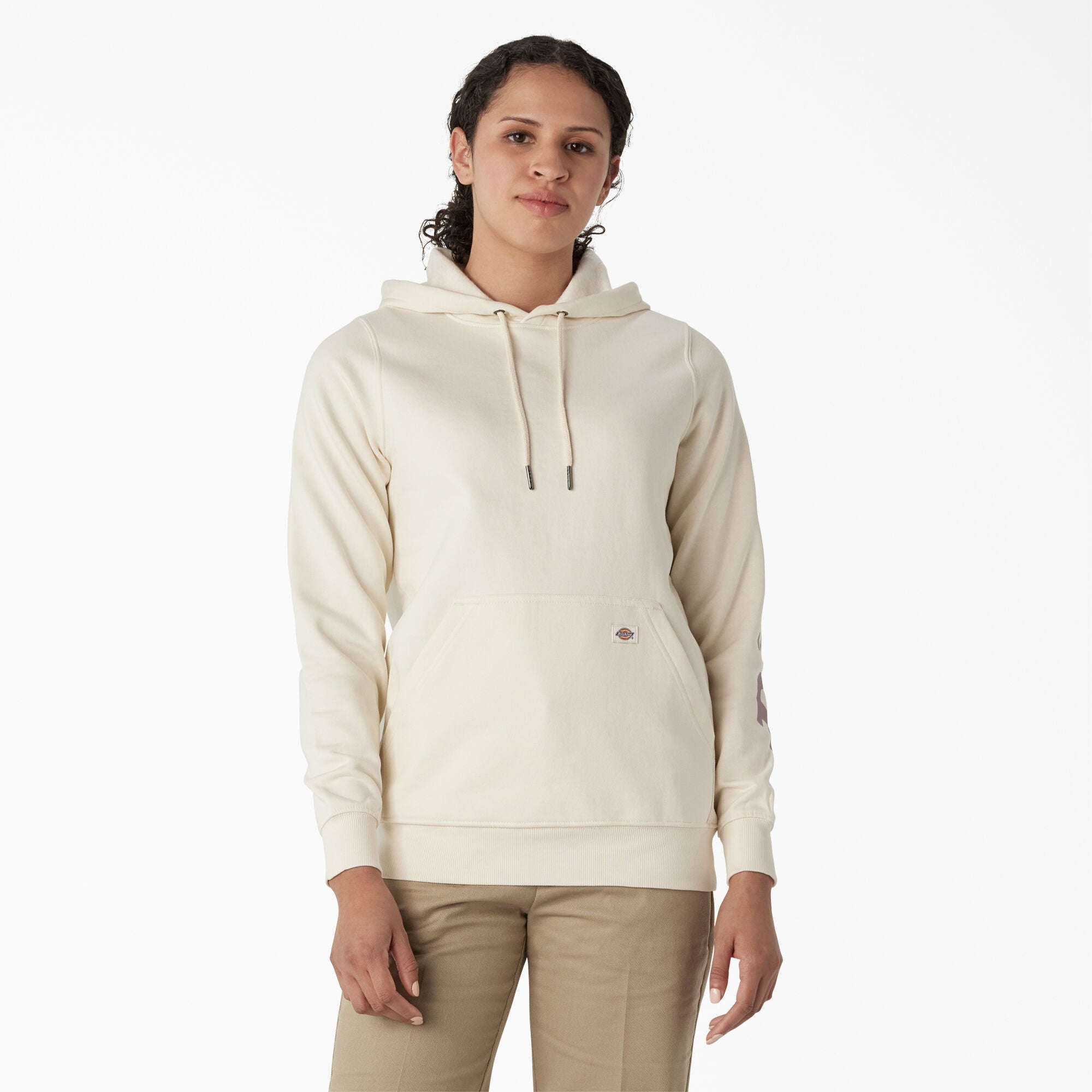 Dickies Women's Water Repellent Sleeve Logo Hoodie