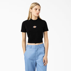 Dickies Women's Maple Valley Logo Cropped T-Shirt