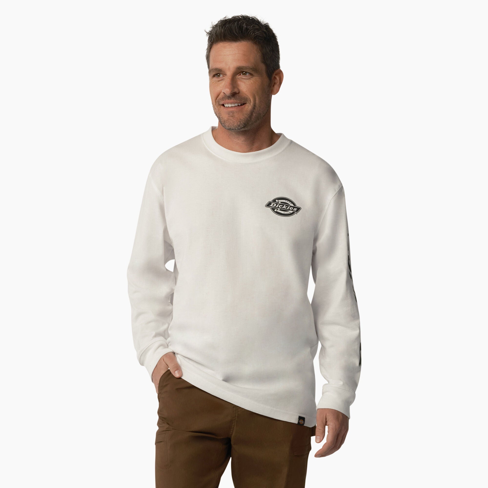 Dickies Long Sleeve Heavyweight Logo T-Shirt