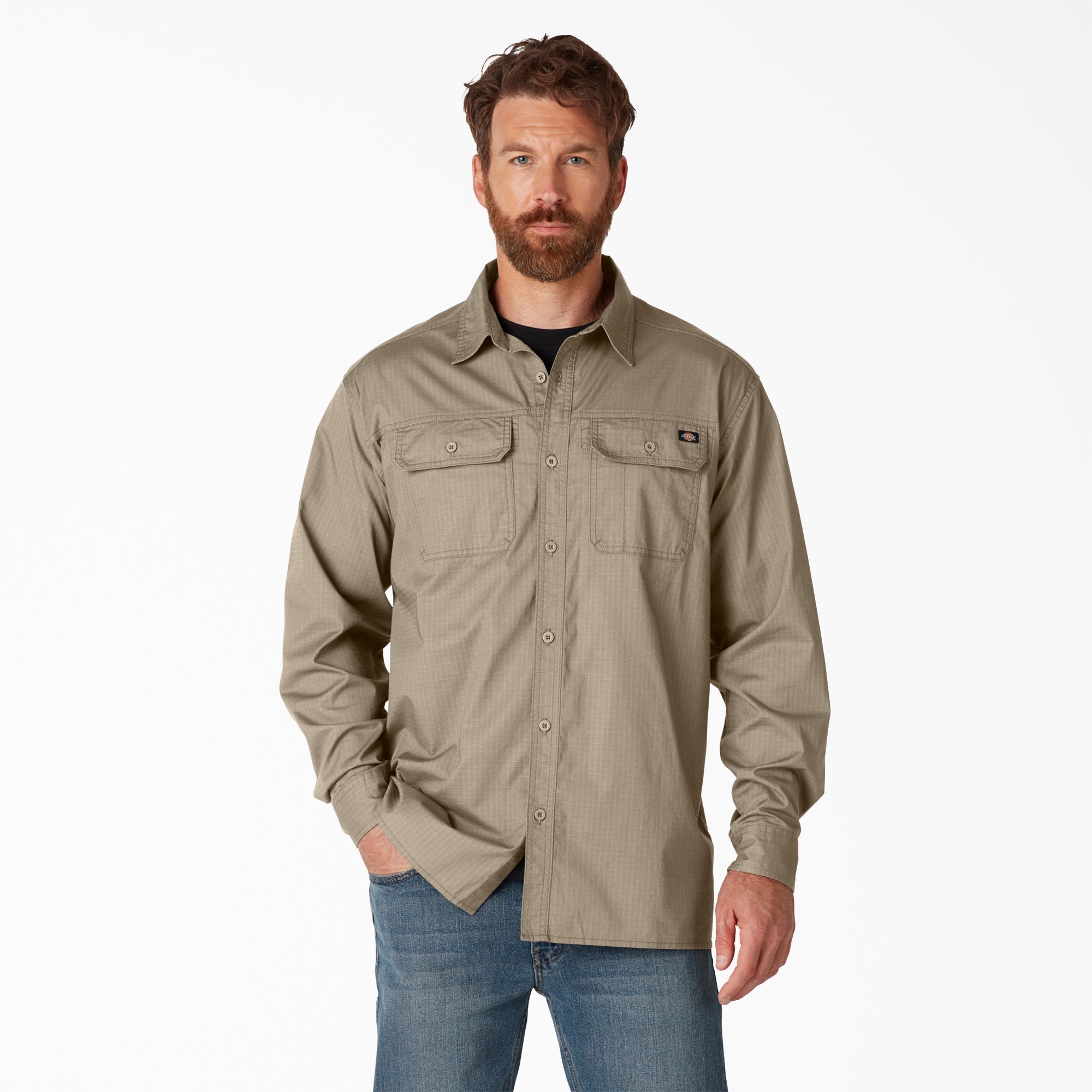 Dickies FLEX Ripstop Long Sleeve Shirt