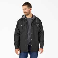Dickies Water Repellent Duck Hooded Shirt Jacket