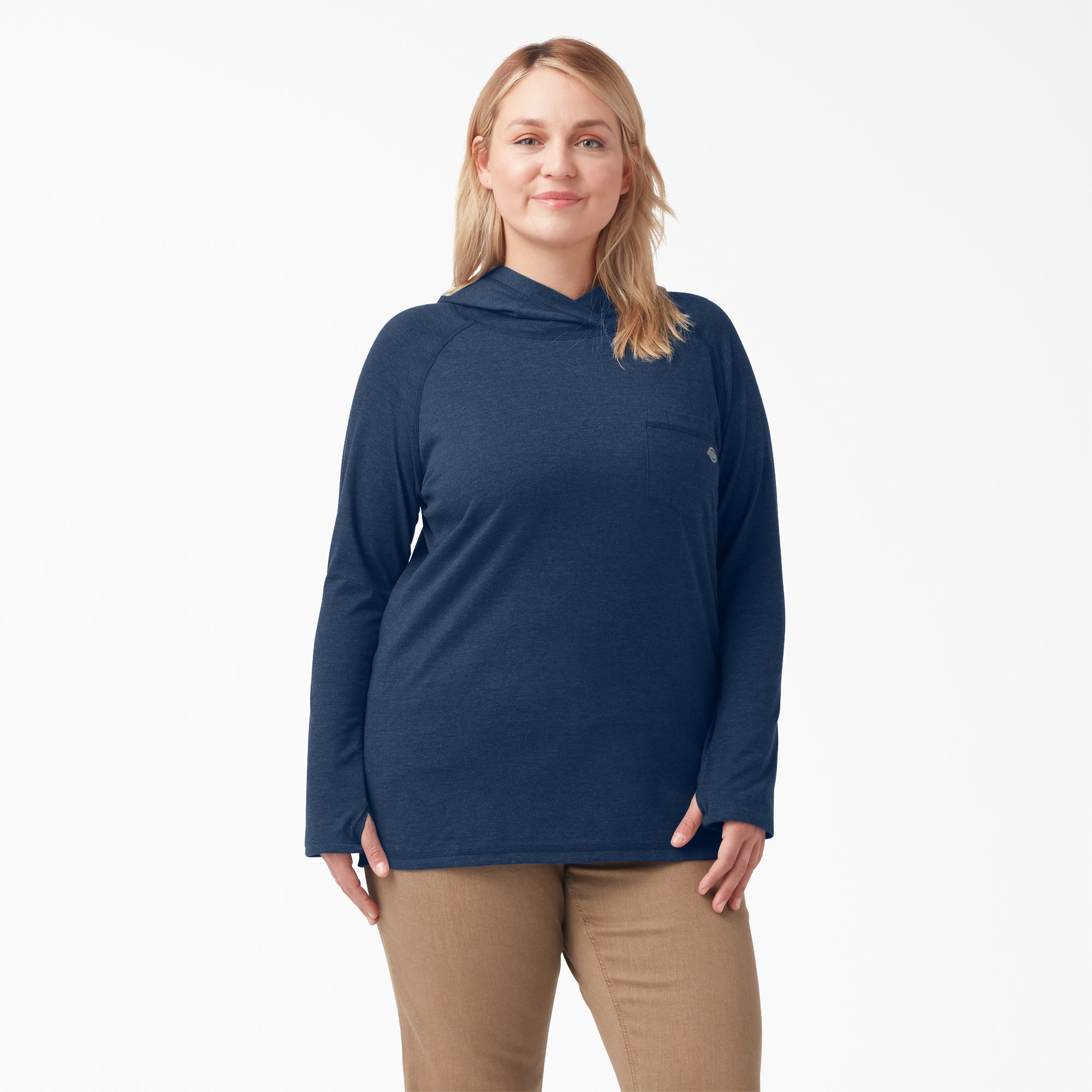 Dickies Women's Plus Cooling Performance Sun Shirt