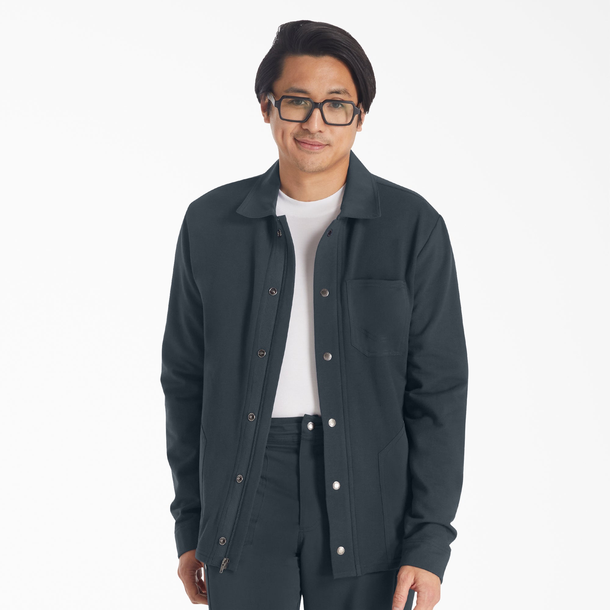 Dickies Men's EDS NXT Zip Front Scrub Jacket