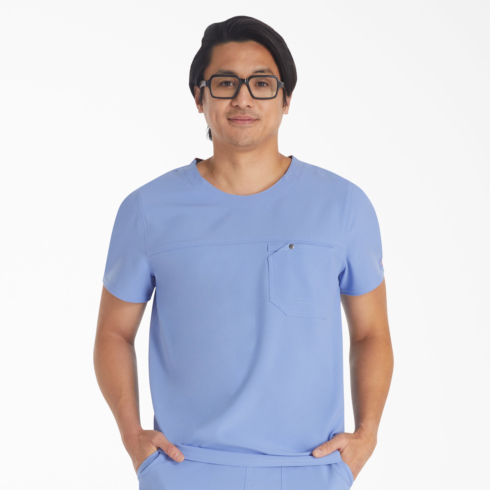 Dickies Men's EDS NXT Round Neck Scrub Top