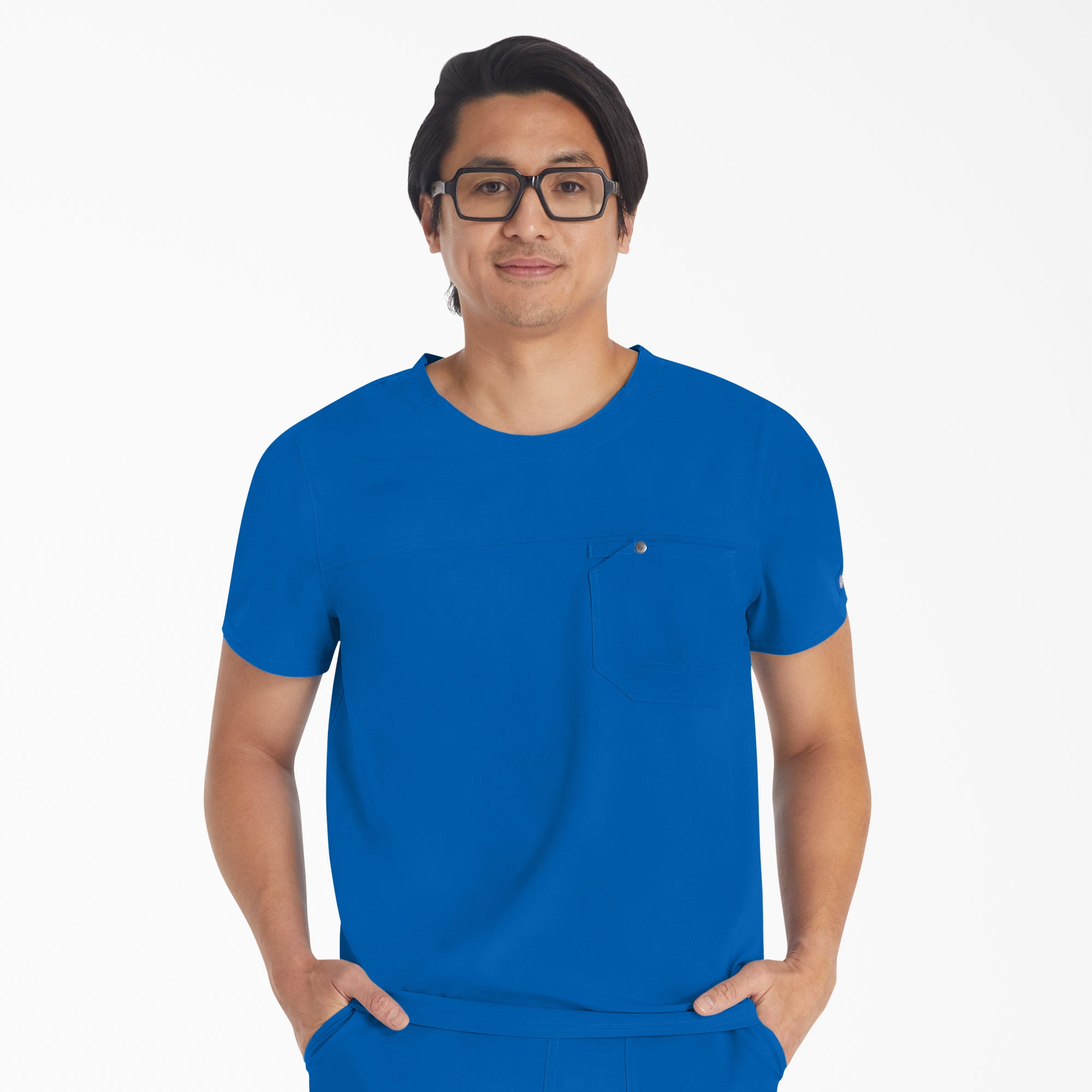 Dickies Men's EDS NXT Round Neck Scrub Top
