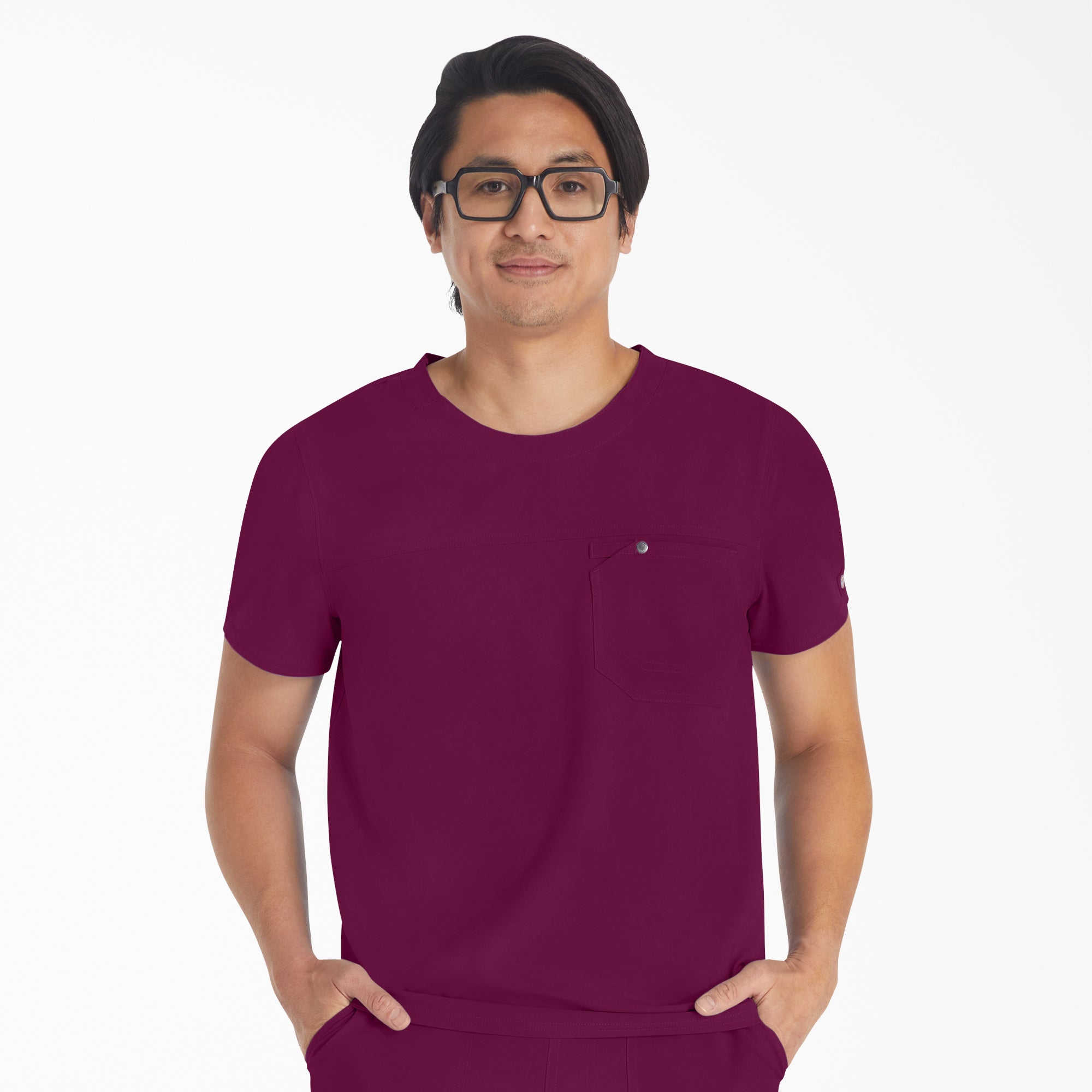 Dickies Men's EDS NXT Round Neck Scrub Top