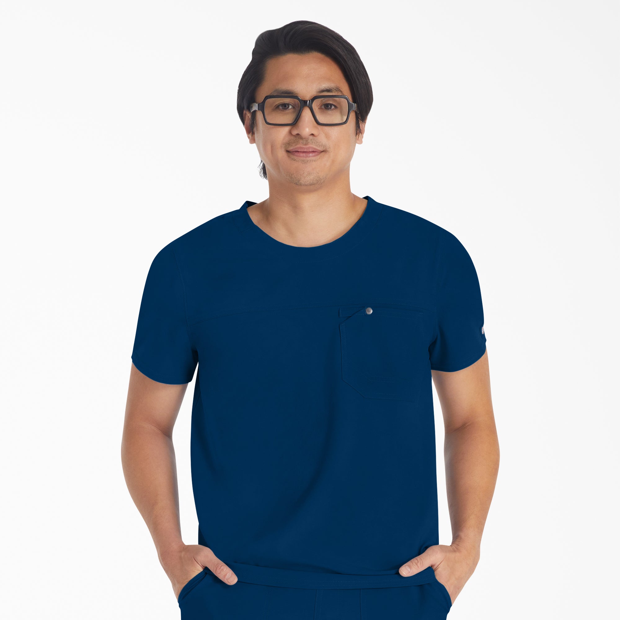 Dickies Men's EDS NXT Round Neck Scrub Top