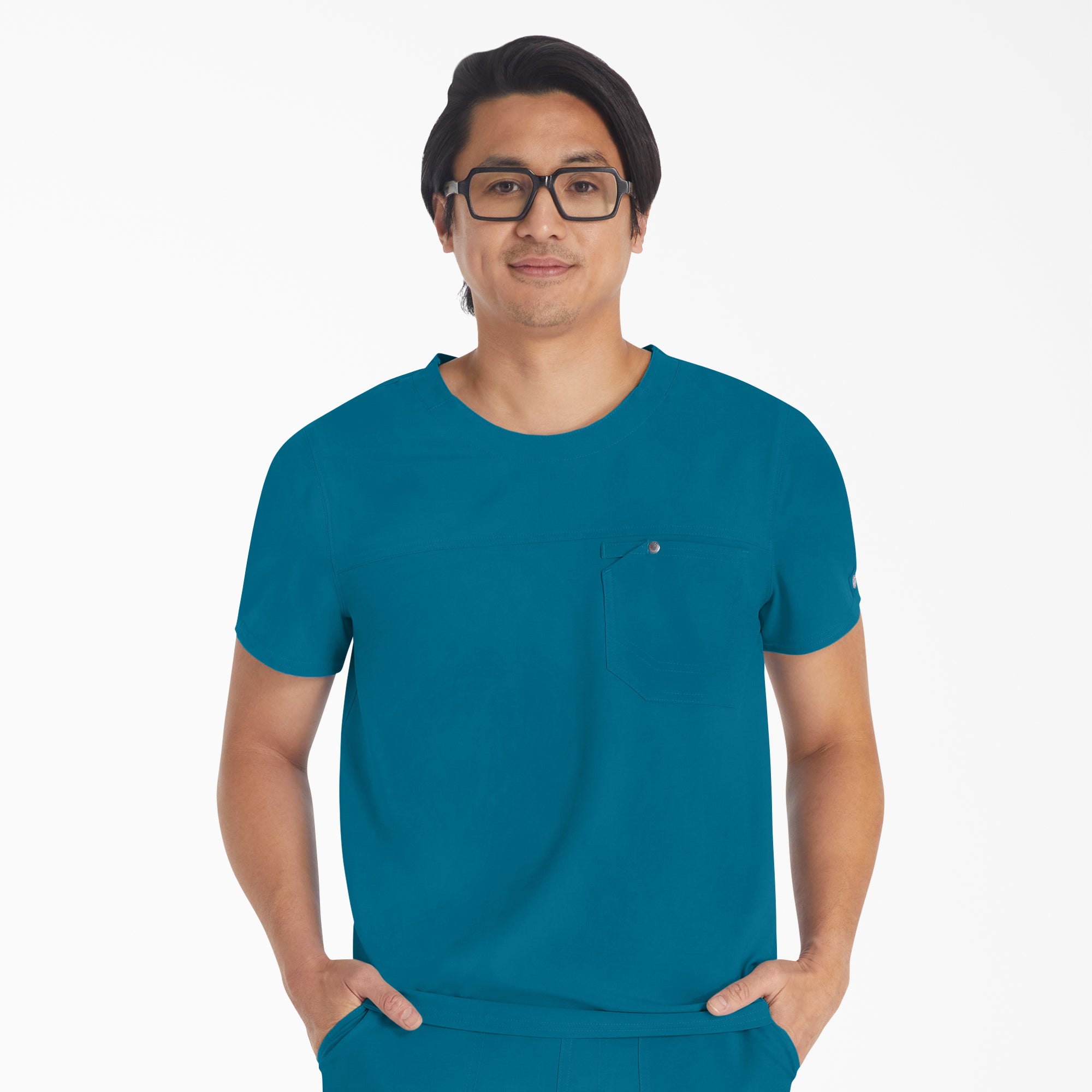 Dickies Men's EDS NXT Round Neck Scrub Top