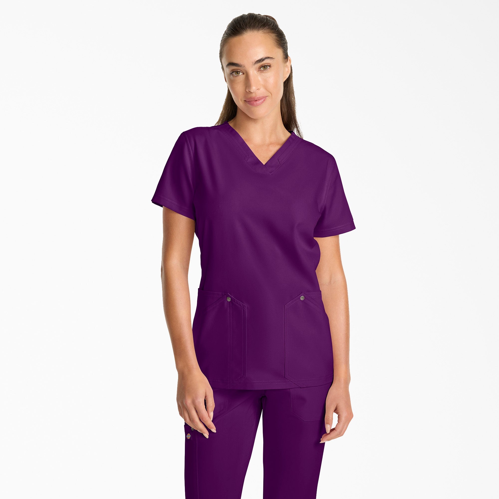 Dickies Women's EDS NXT V-Neck Scrub Top