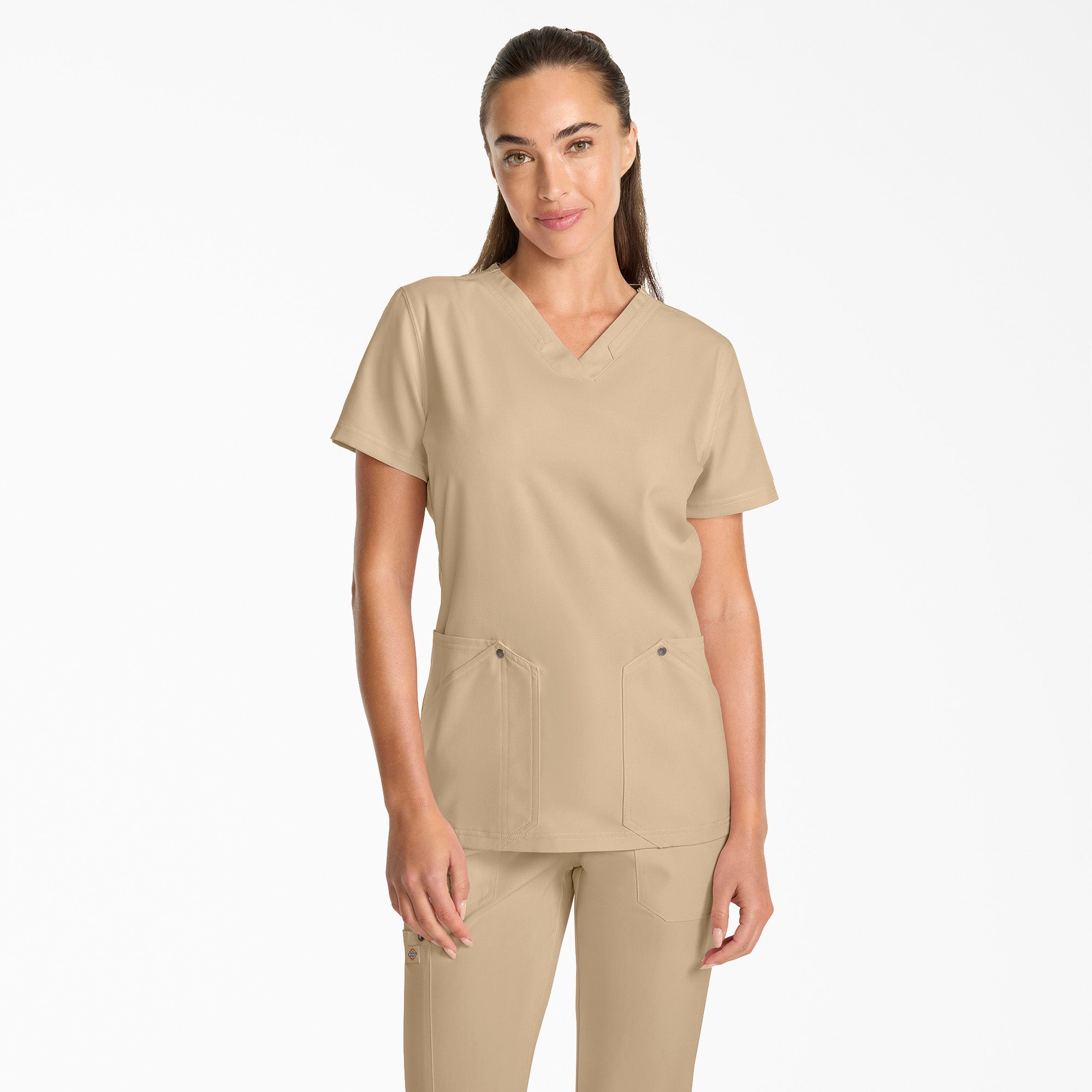 Dickies Women's EDS NXT V-Neck Scrub Top