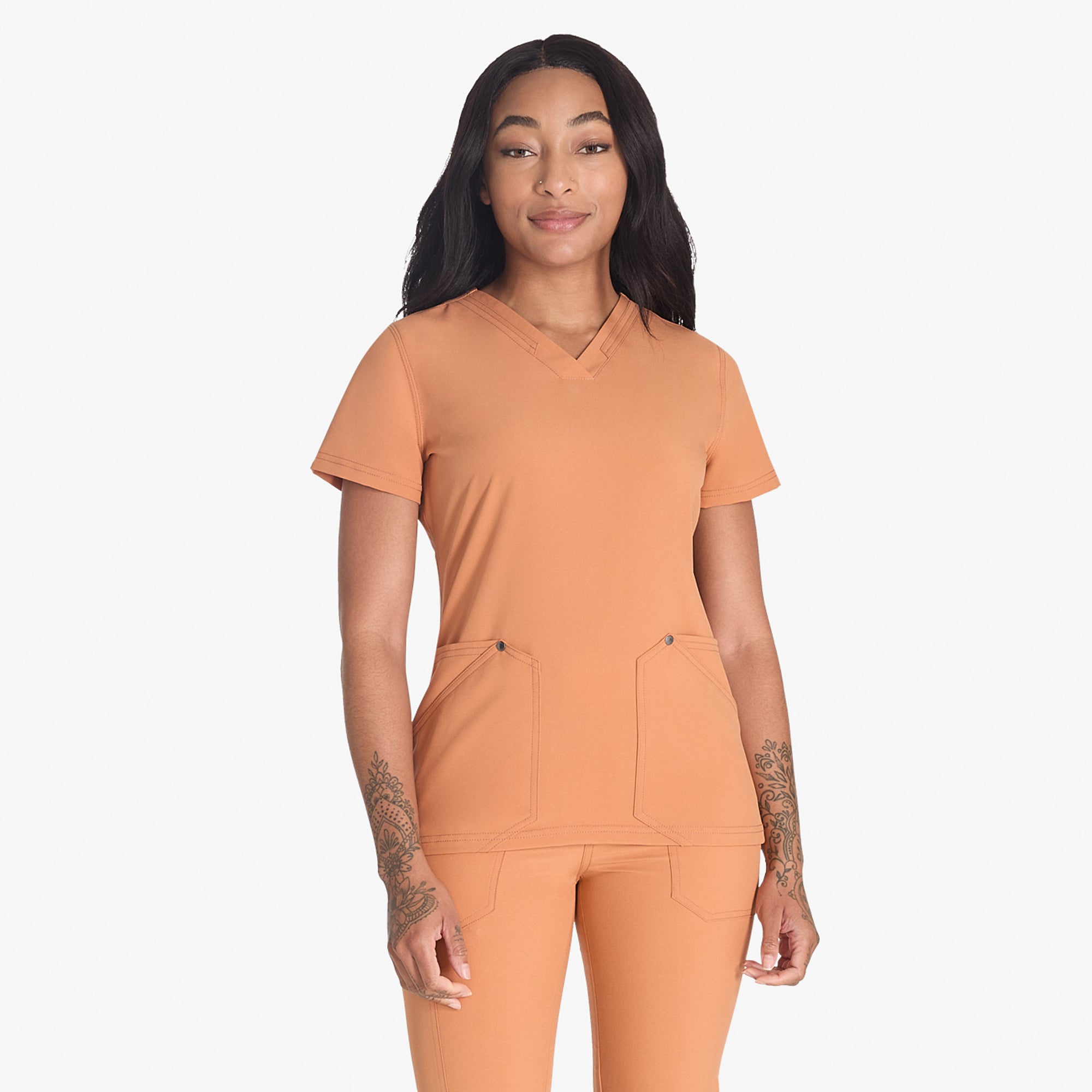 Dickies Women's EDS NXT V-Neck Scrub Top