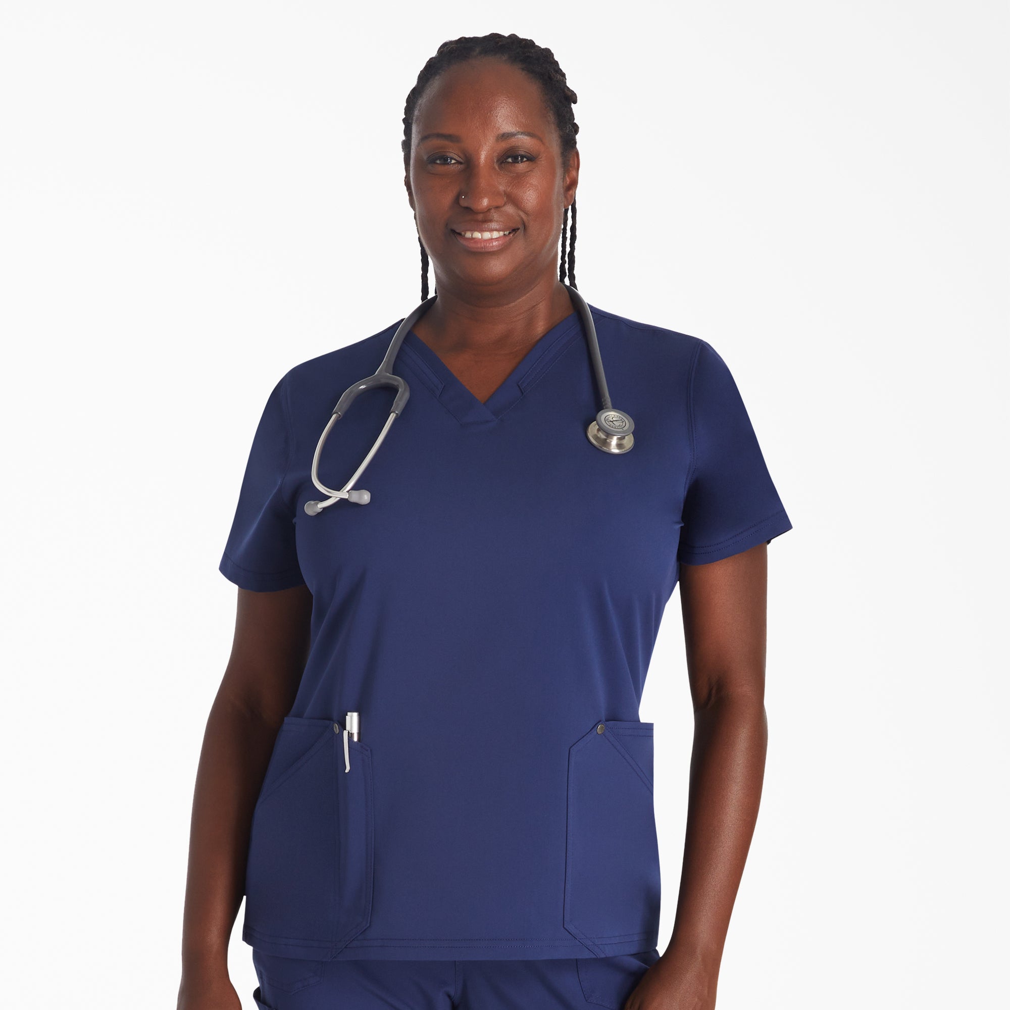Dickies Women's EDS NXT V-Neck Scrub Top
