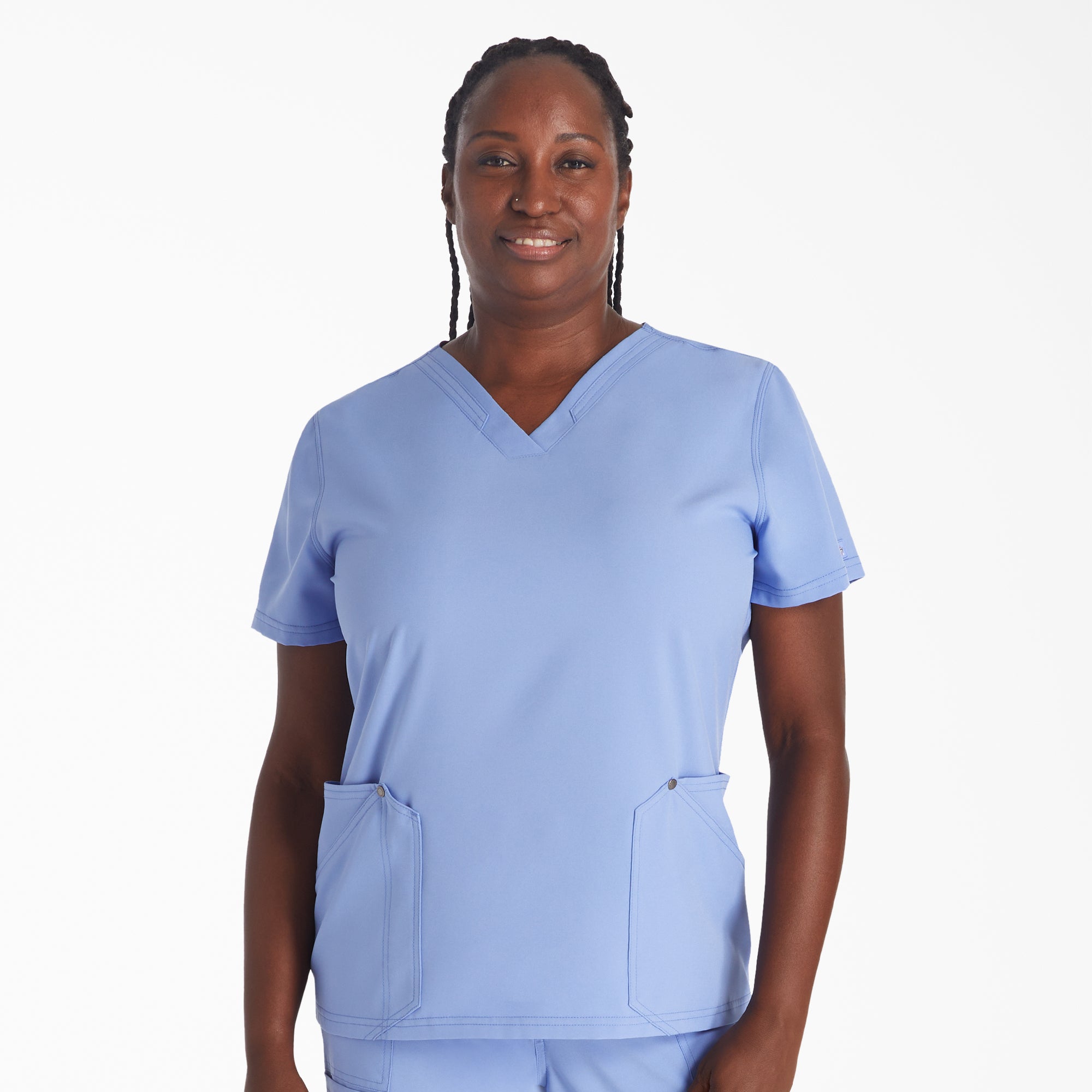 Dickies Women's EDS NXT V-Neck Scrub Top